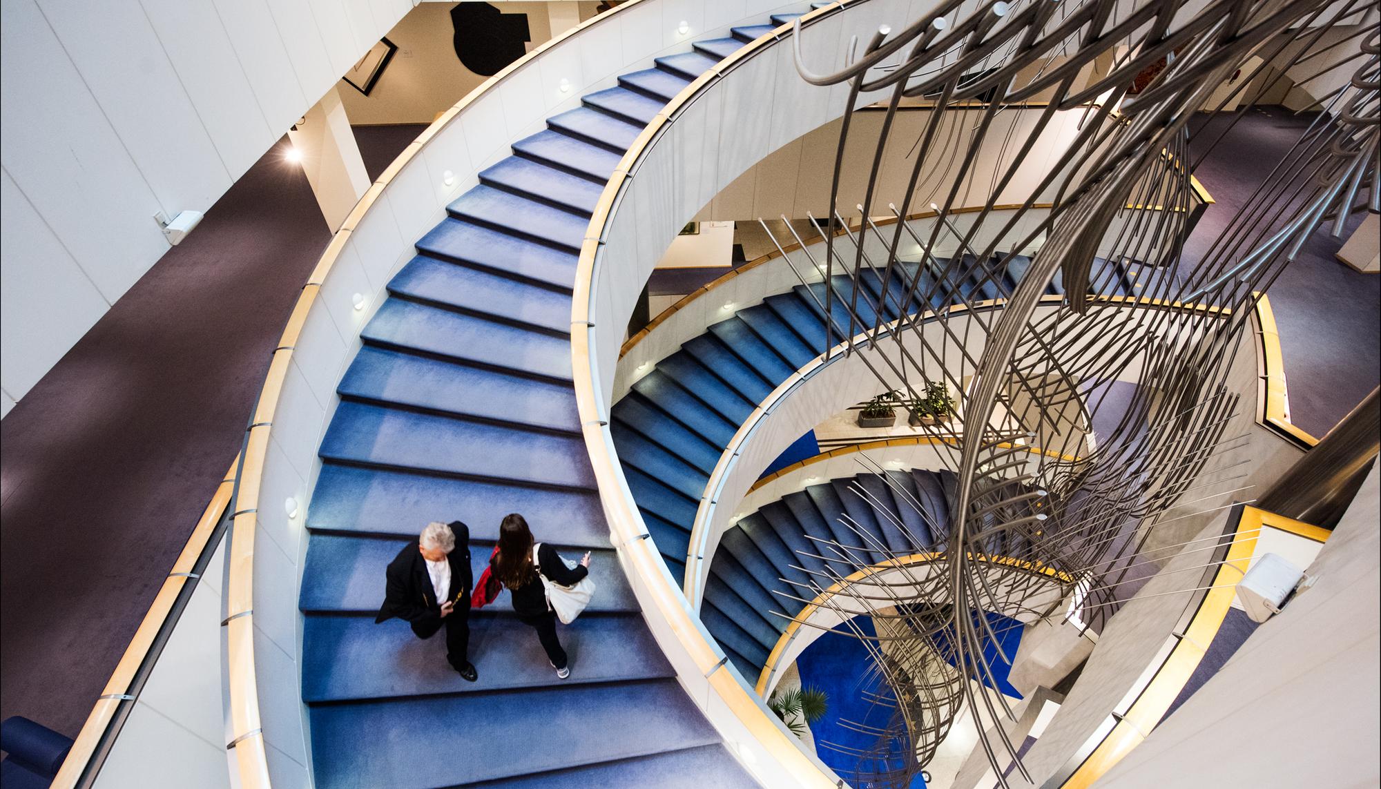 Parlamento Europeo escaleras